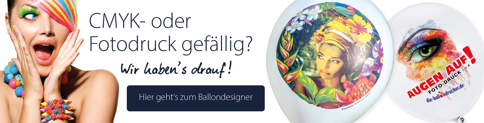CMYK-oder Fotodruck auf Luftballons kaufen