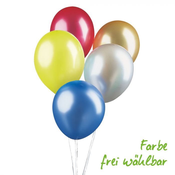 10 Luftballon zum Geburtstag bunt gemischt Latex helium geeignet.ca.30cm